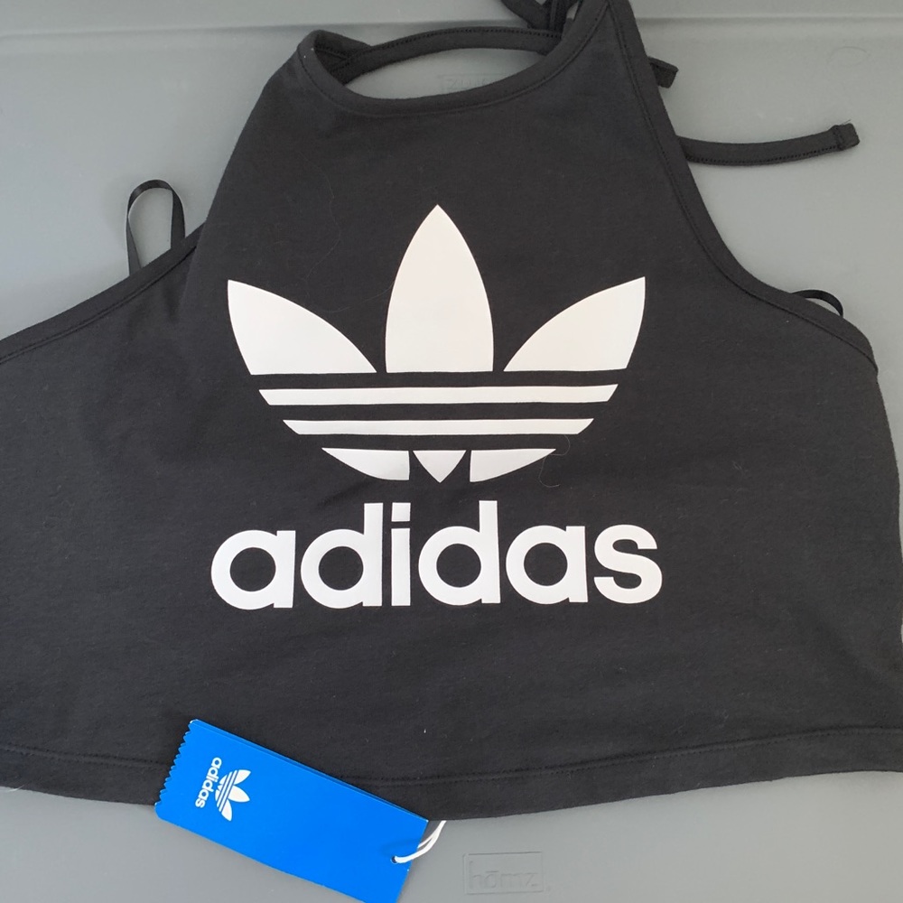 Adidas halter crop